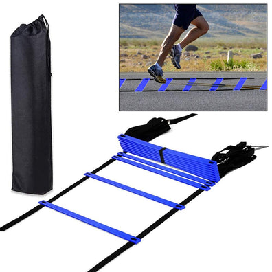 Adjustable Rung Agility Ladder with Carry Bag